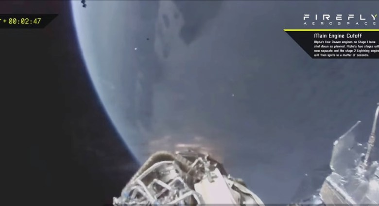 Alpha FLTA0006 upper stage view