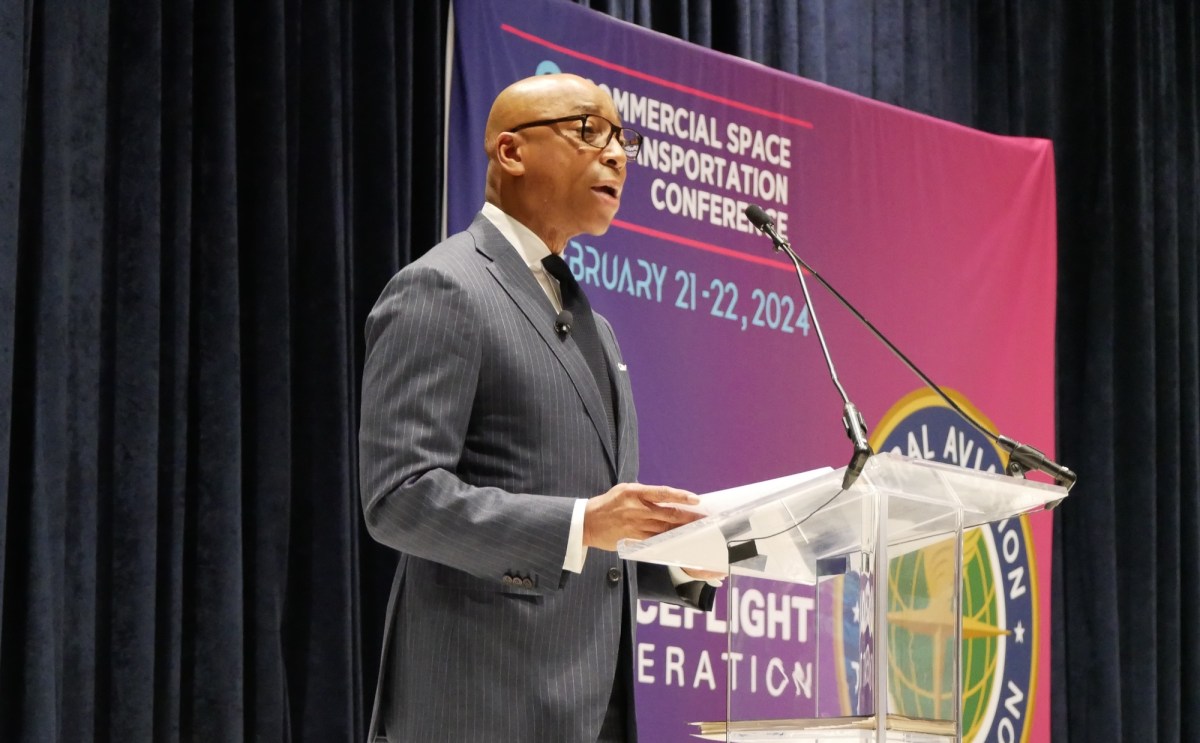 Coleman at FAA conference