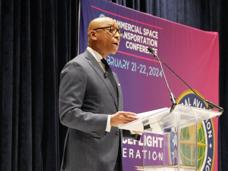 Coleman at FAA conference