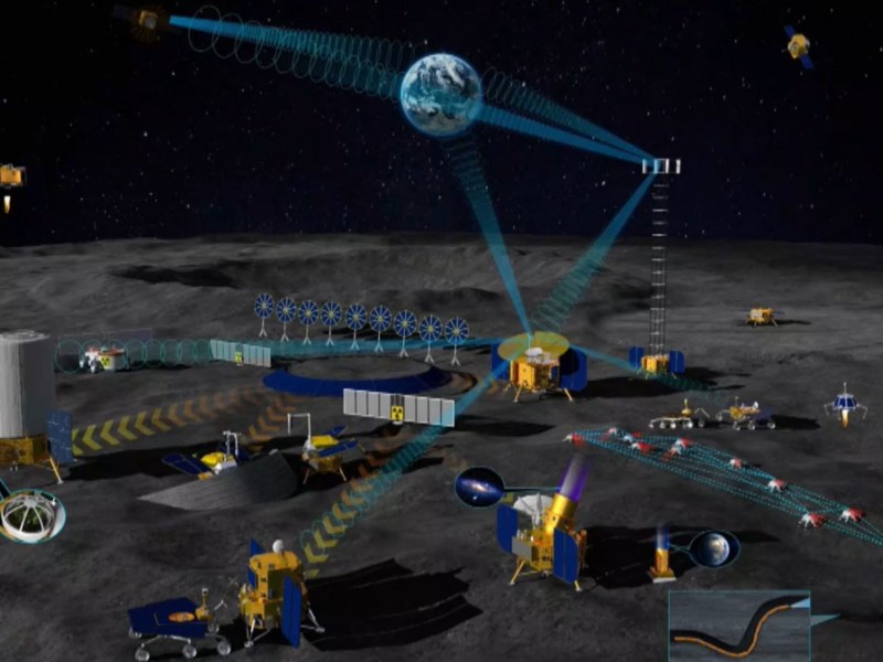A render depicting phase 3 of the China-Russia ILRS roadmap.