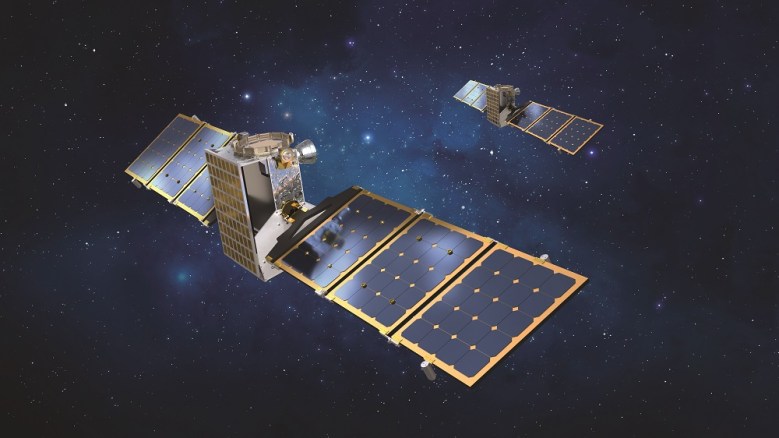 Janus spacecraft illustration