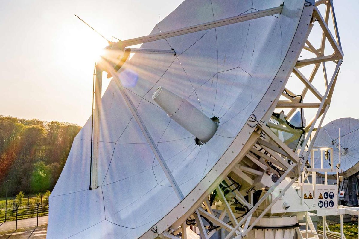 Kratos Demonstrates Fully Virtualized SATCOM Ground System for U.S. Army Futures Command over SES’s O3b MEO Constellation. Credit: Kratos