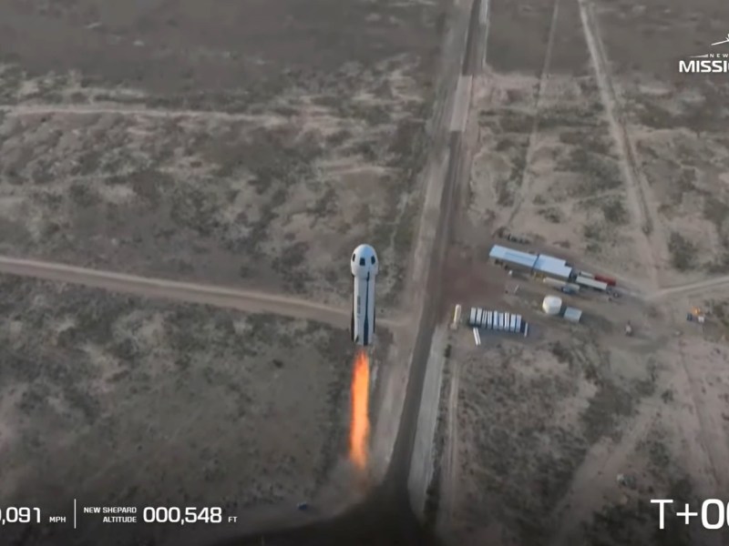 NS-31 liftoff