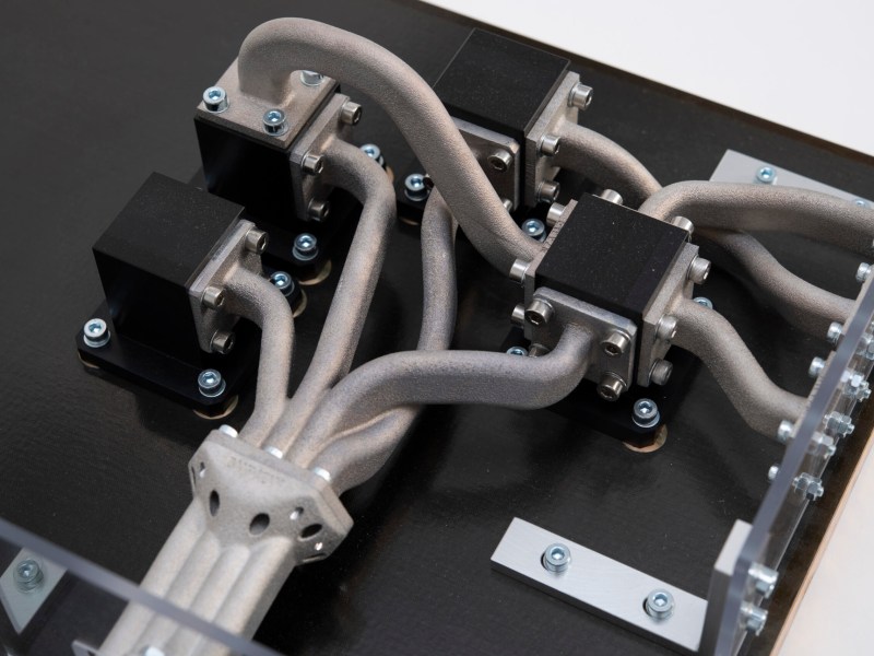 A waveguide bundle