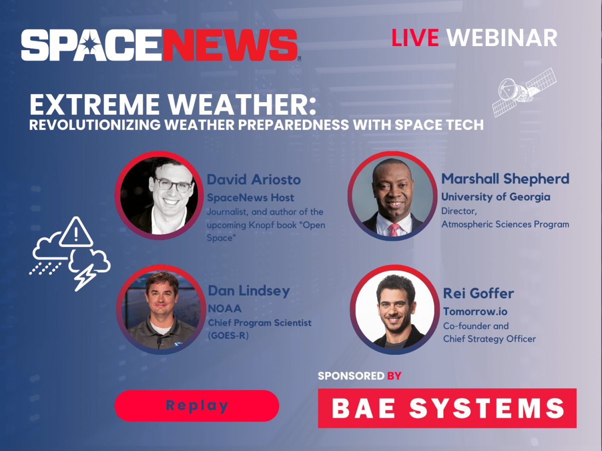 Extreme Weather: Revolutionizing Weather Preparedness with Space Technology – Replay