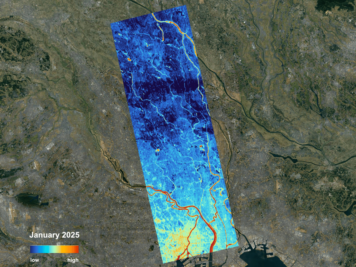 Constellr releases first-light imagery of Tokyo